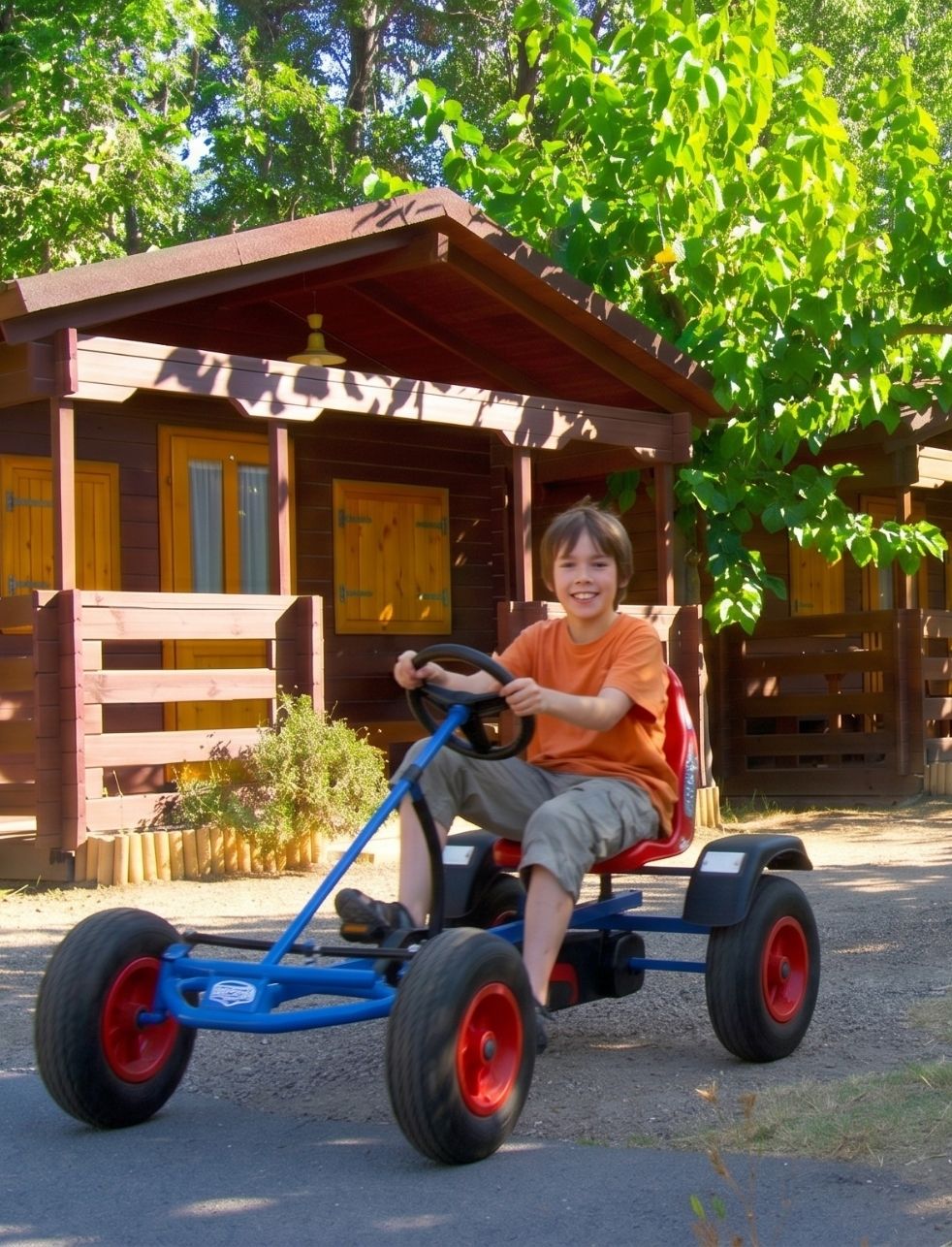Camping avec location kart