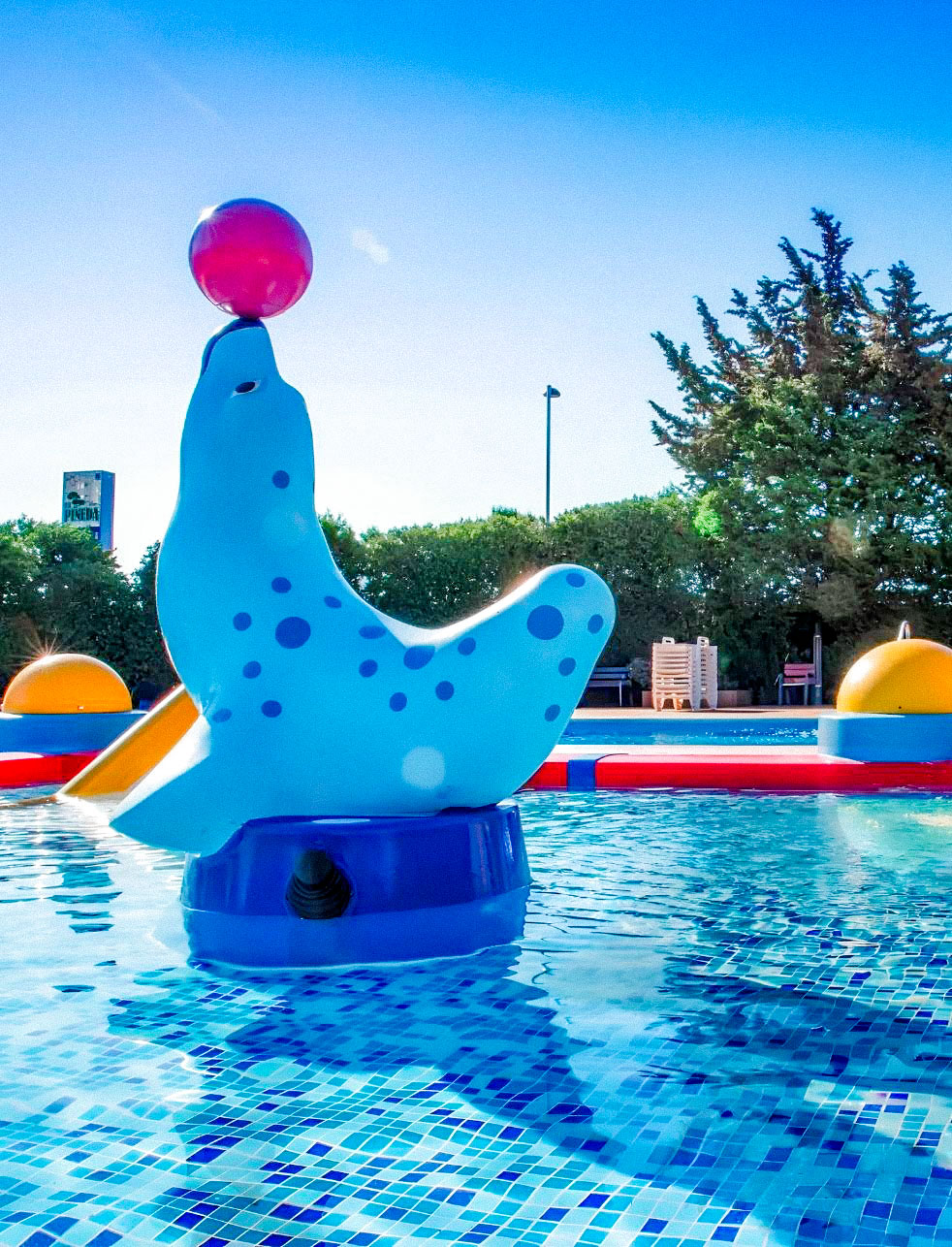 pateaugoire piscine salou